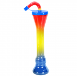 Flat Cup Blue